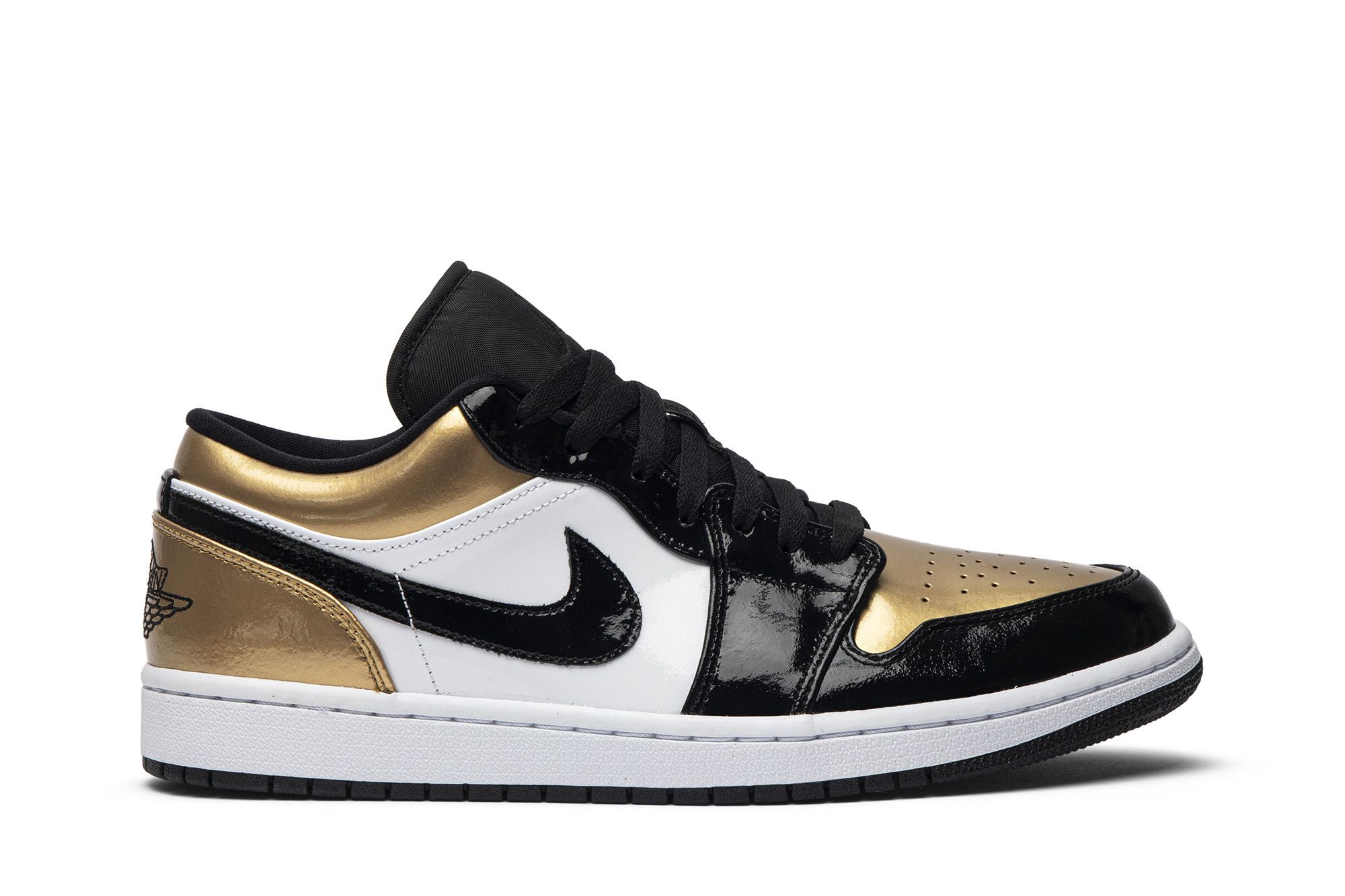 Air Jordan 1 Low Gold Toe CQ9447-700 - Foxy Print